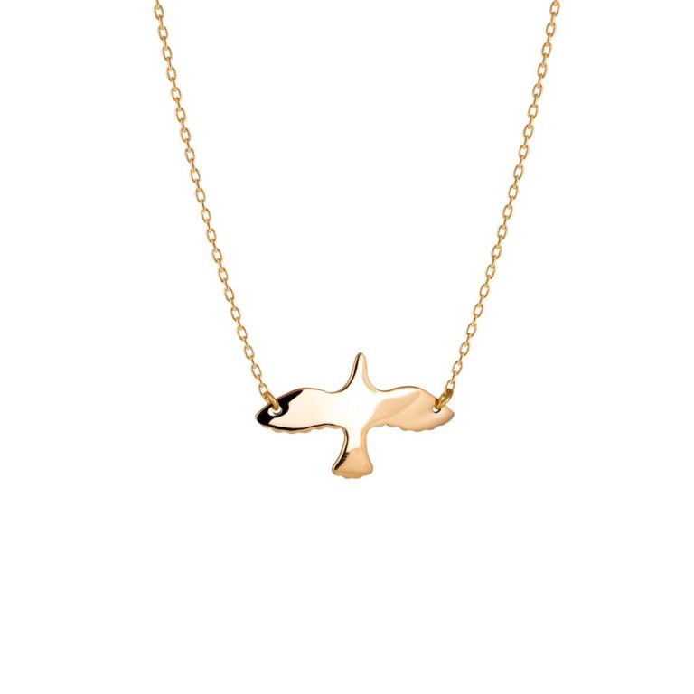 Golden Dove Necklace