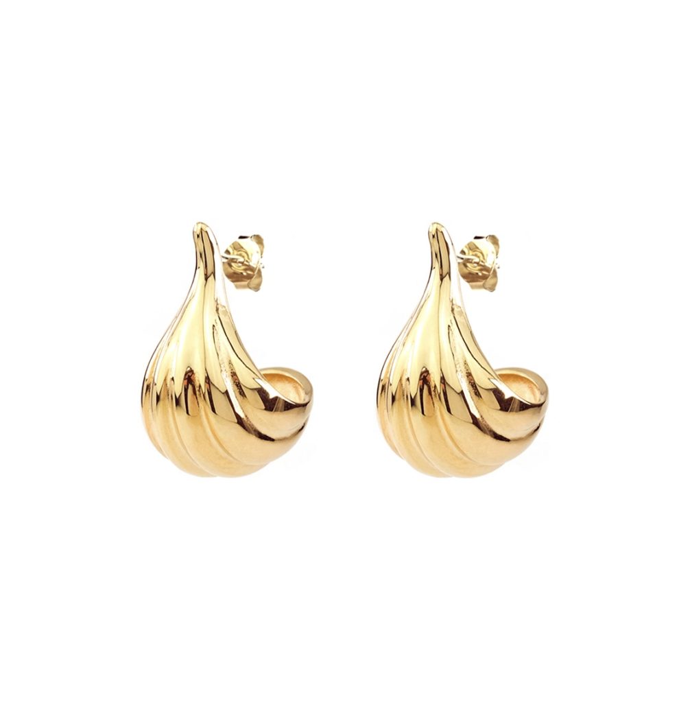 Fig Hoops Gold