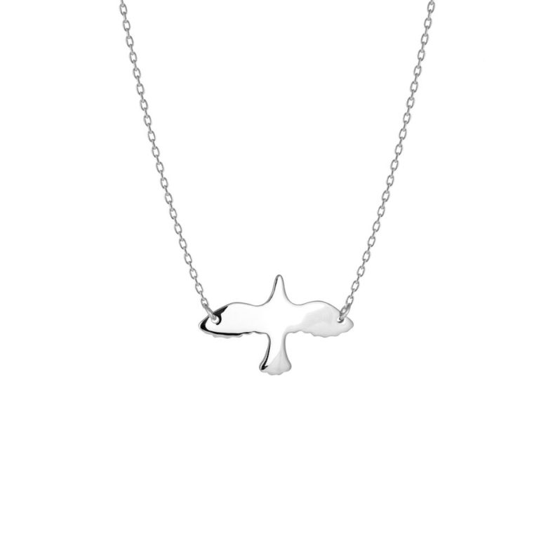 Silver Dove Necklace