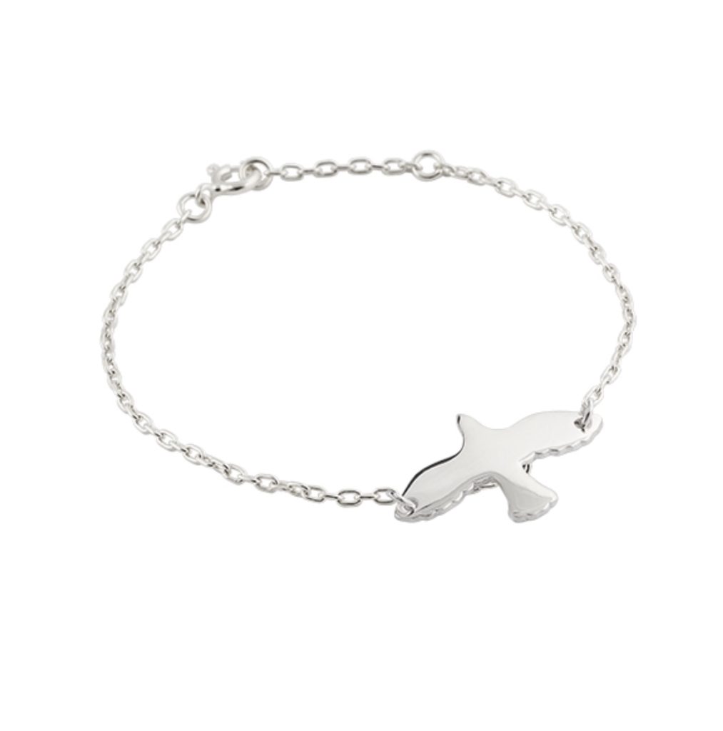Silver Dove Bracelet