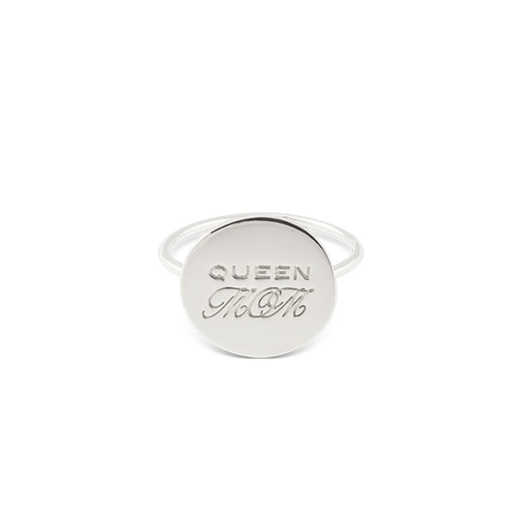 Queen MOM Ring Silver