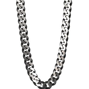 Texas Halsband Svart/Stål