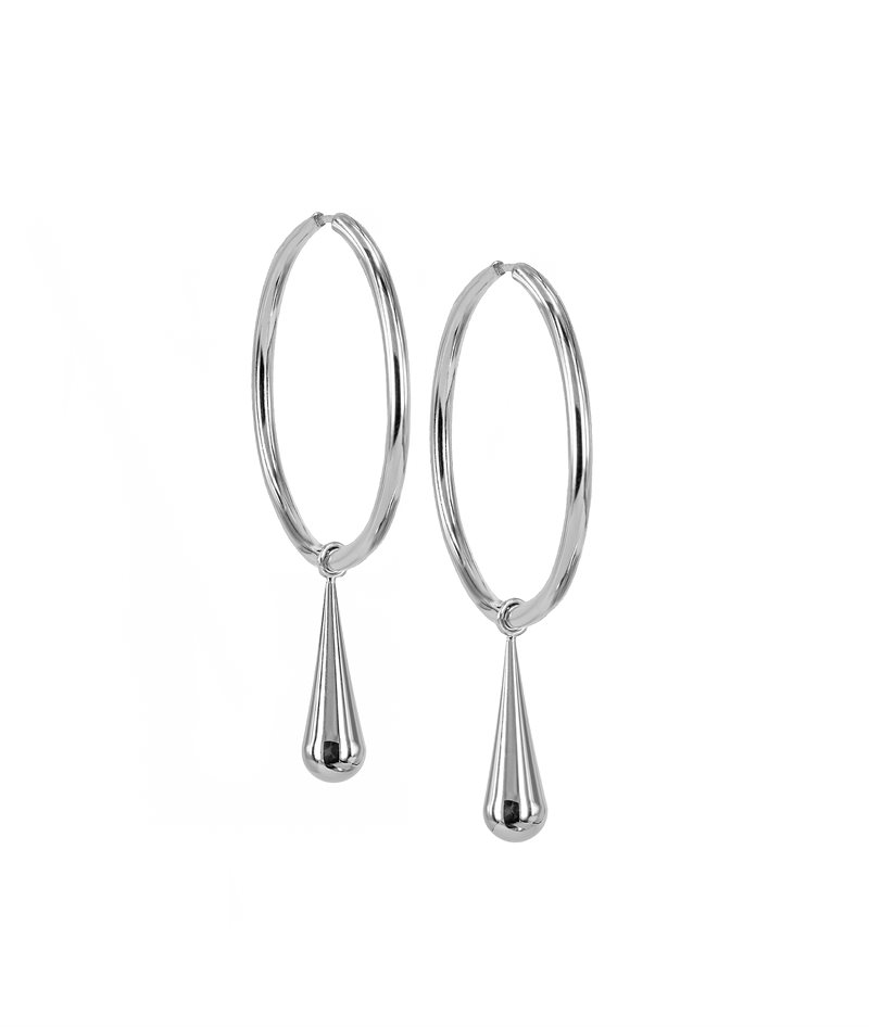 BELLA Big Hoops Stål
