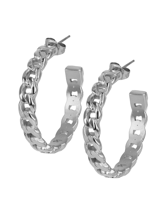 Betina Earrings Steel