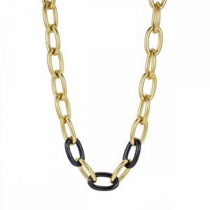Granada Necklace Black/Gold