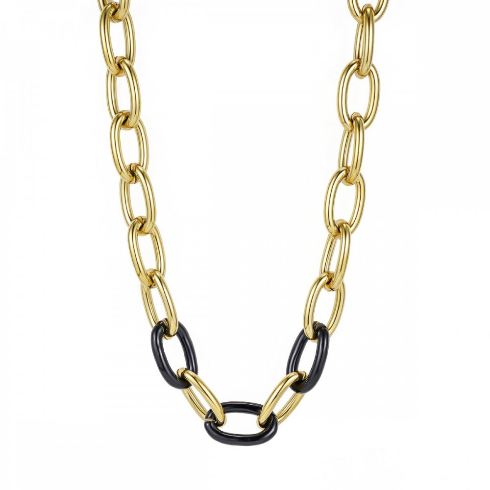Granada Necklace Black/Gold