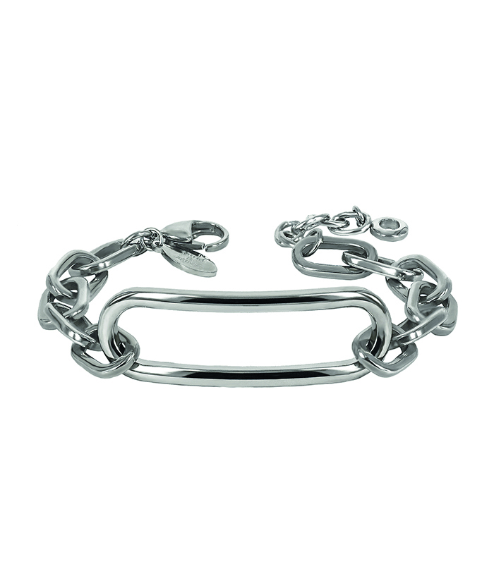 Chania Big Bracelet Steel