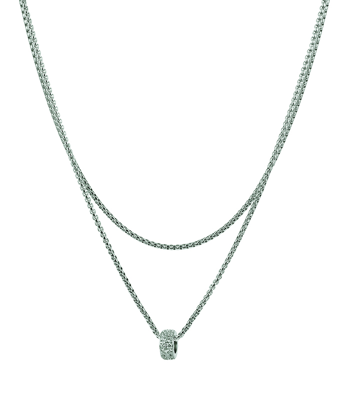Clarissa Necklace Steel