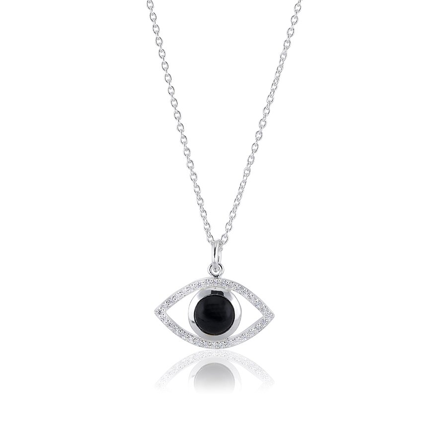 Devine Eye Halsband Silver