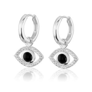 Devine Eye Örhängen Silver