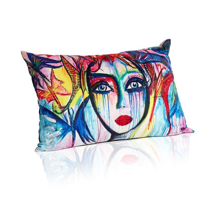 Kuddfodral - Sammet Slife of life 40x60cm