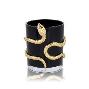 Ljuskopp Snake - Svart