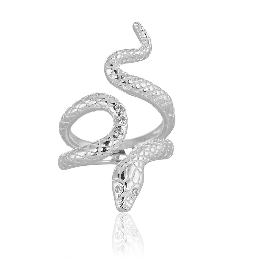 Snake Ring Silver