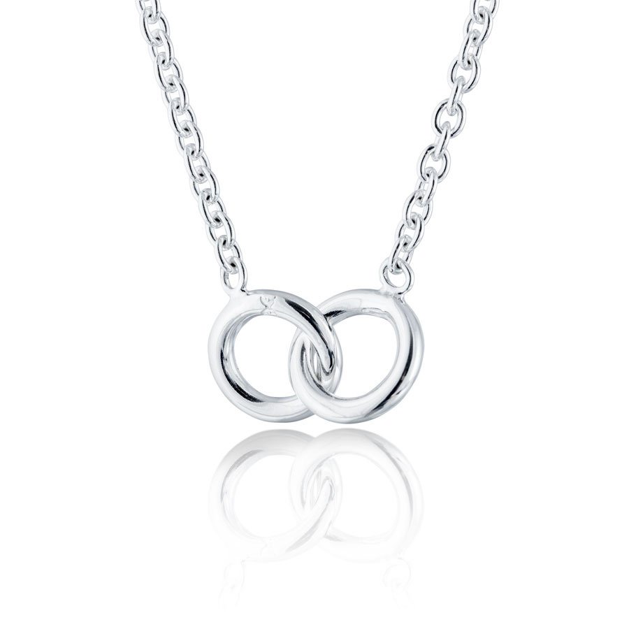 The knot Halsband Silver