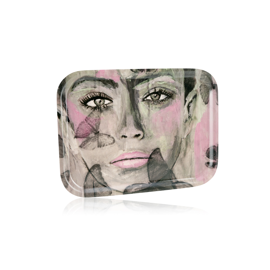 Bricka Butterfly Queen 27x20cm