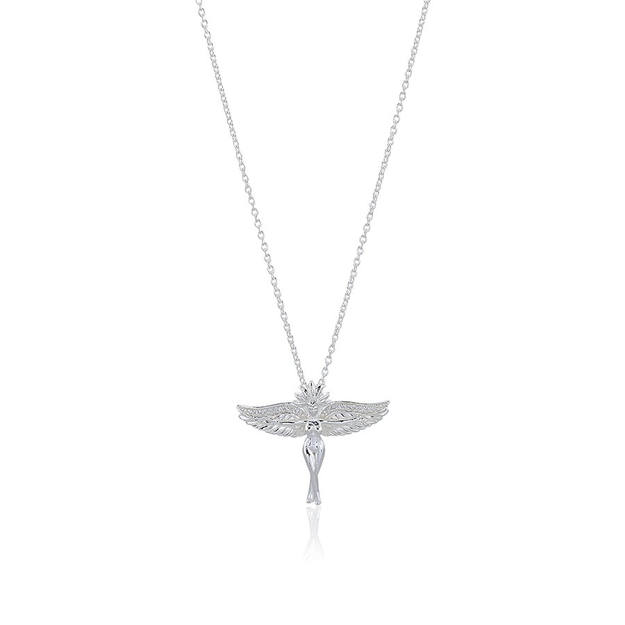 Goddess of Love Halsband Silver