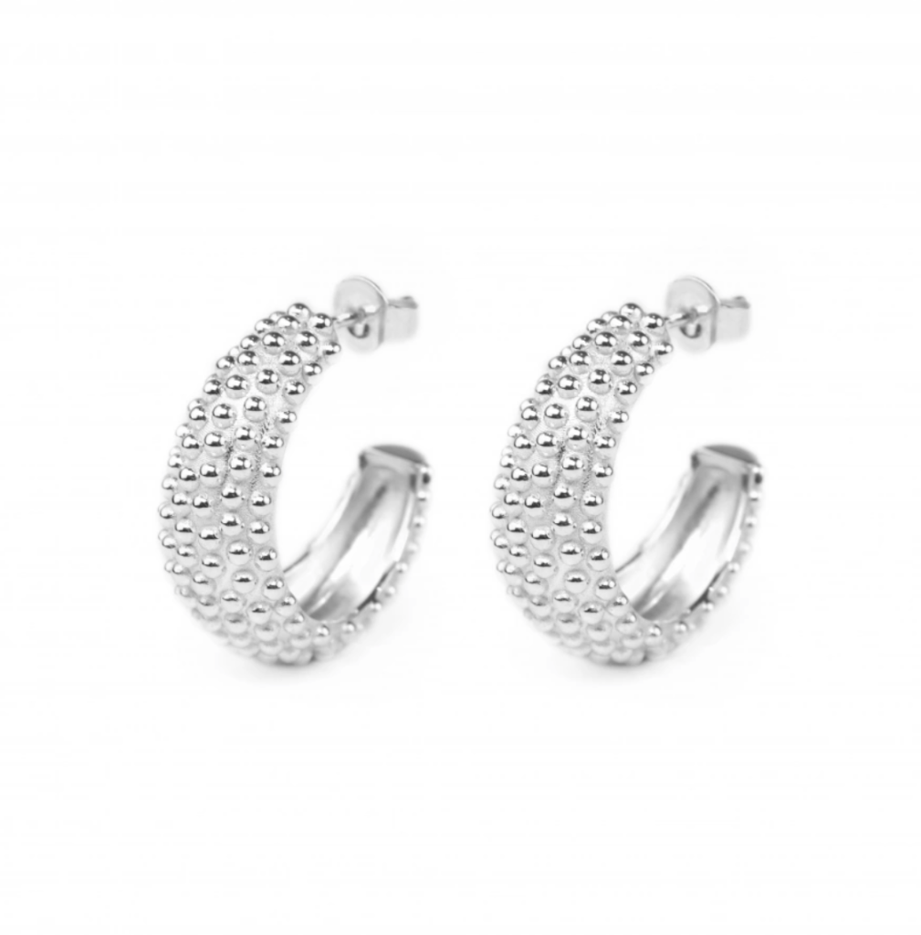 Dew Hoops Silver