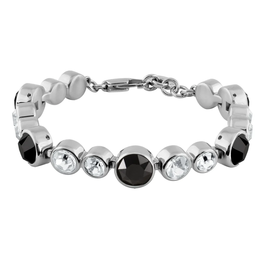 Calice SS Black/Crystal Armband