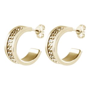 Kimmie Gold Creol Earrings
