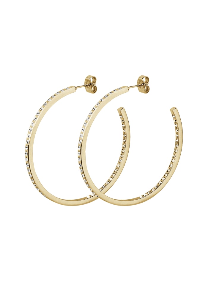 Quinnie Gold Creol Earrings