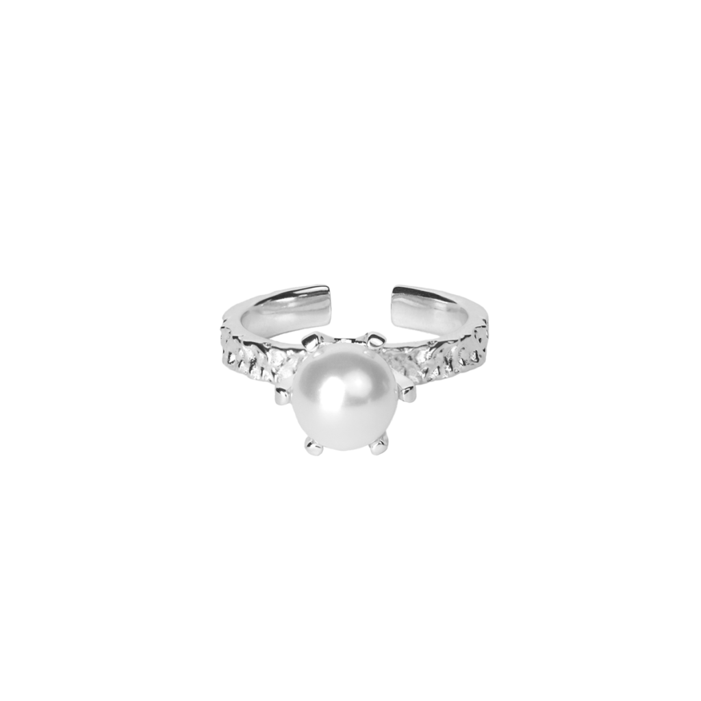 Pearl Princess Ring Silver