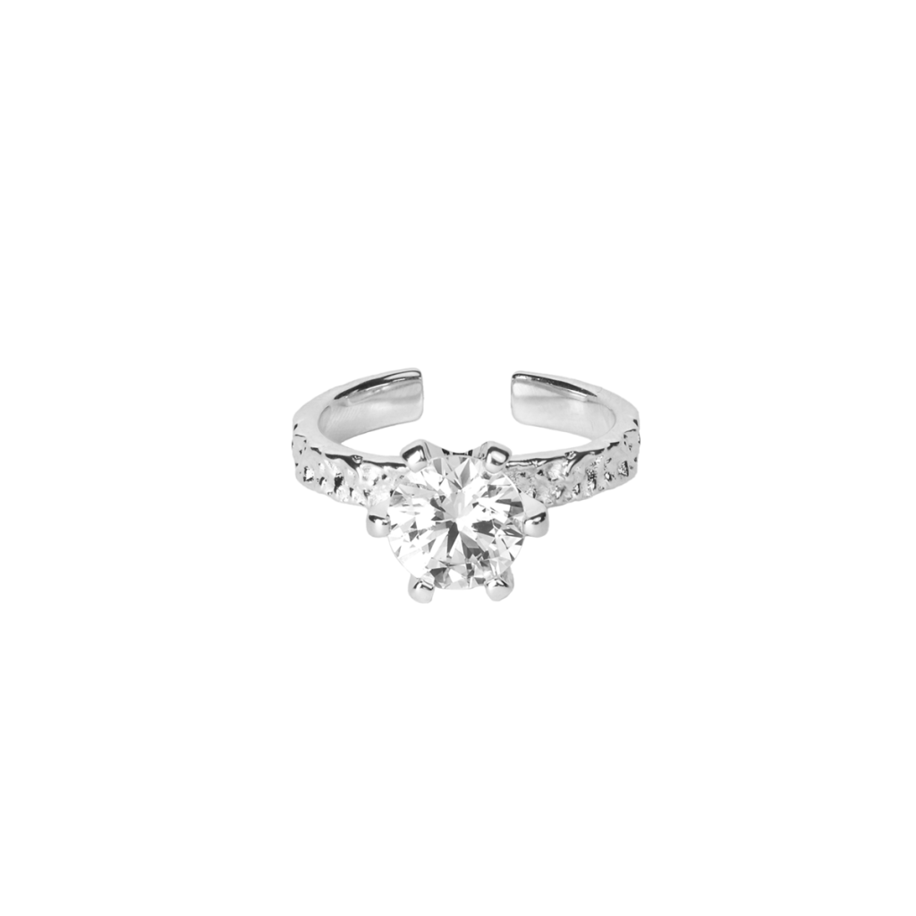 Princess Ring Open Silver