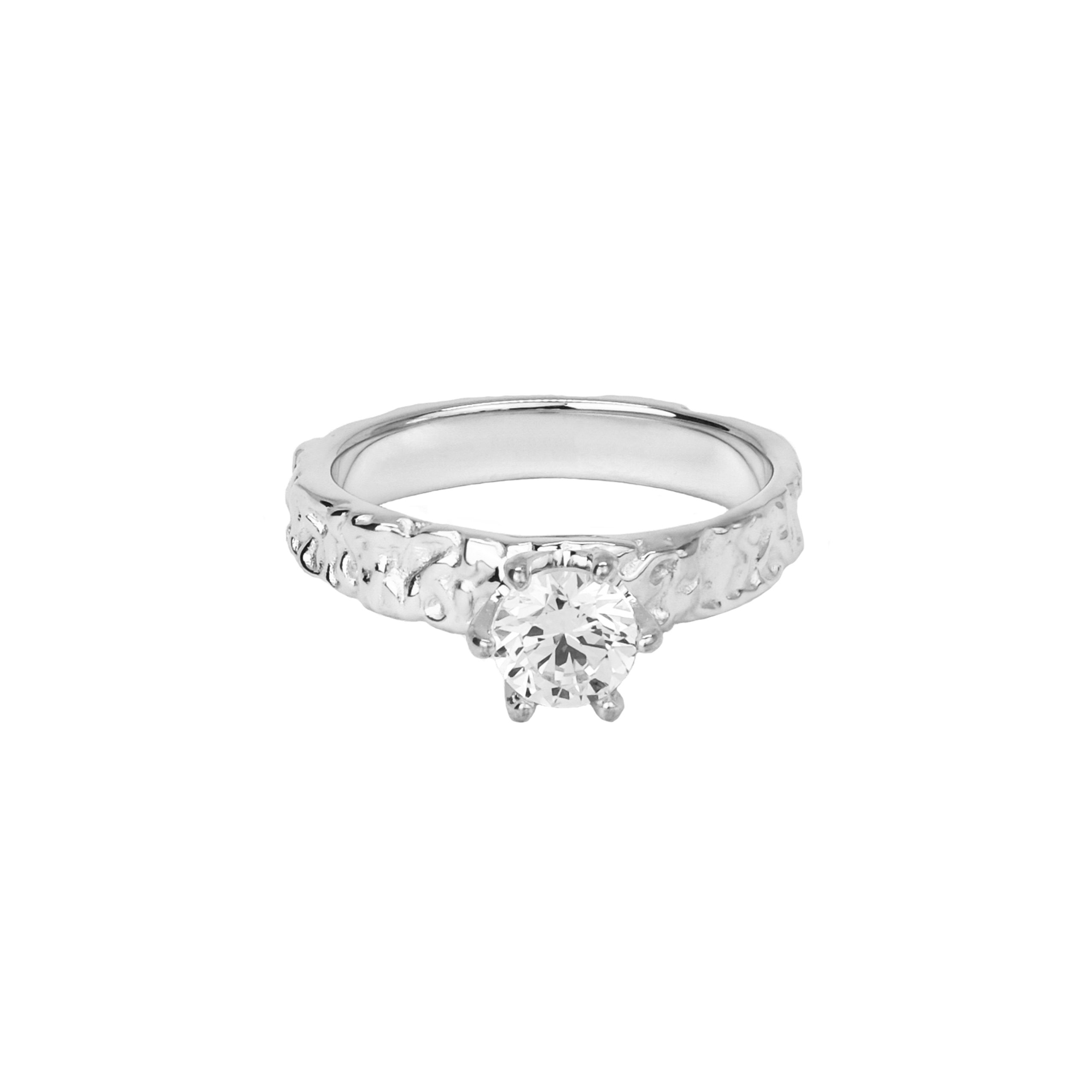 NEW Small Princess Ring Silver