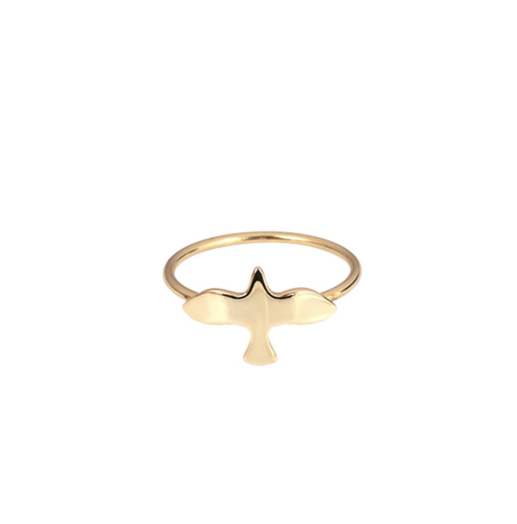 Golden Dove Ring Strl 17