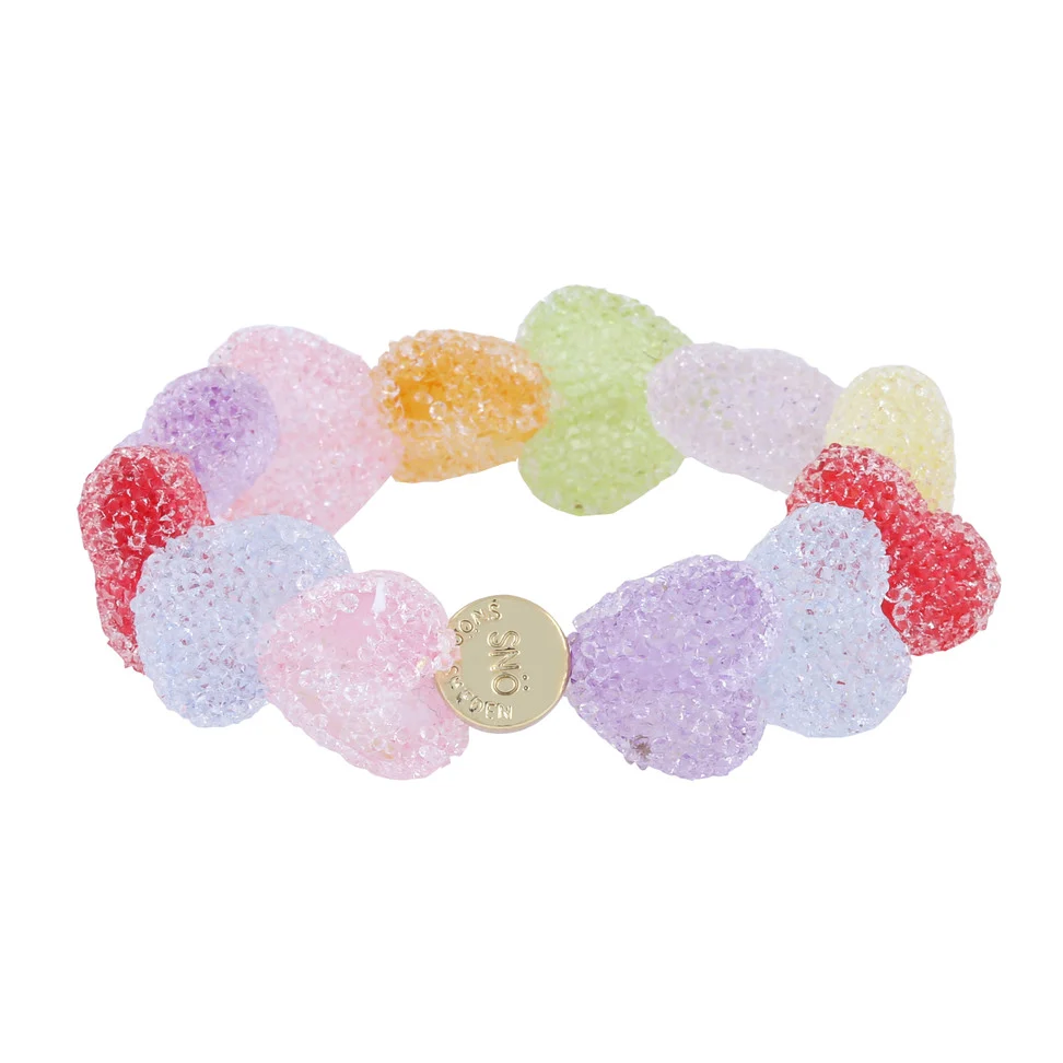 Sugar Hearts Elastic Brace G/Mix