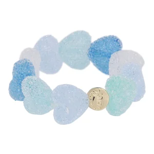 Sugar Hearts Elastic Brace G/Blue