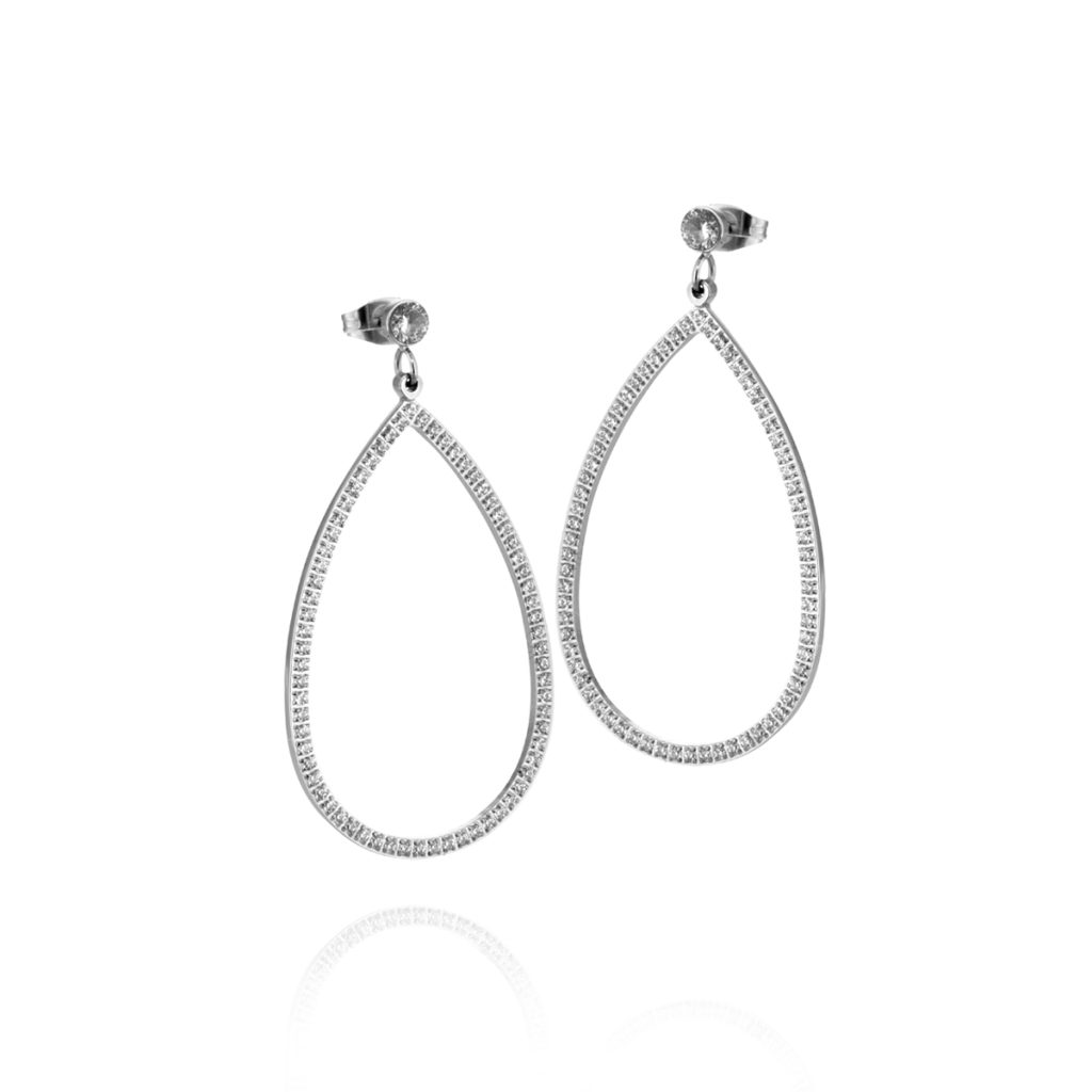 Carrie Earrings Steel