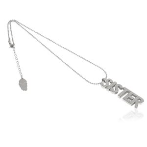Sister Necklace Stainless Steel