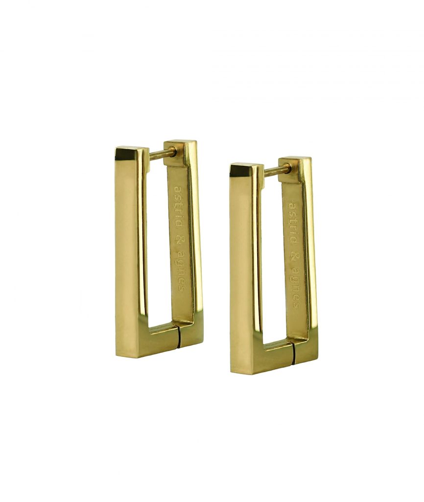 Kathy Long Earrings Gold