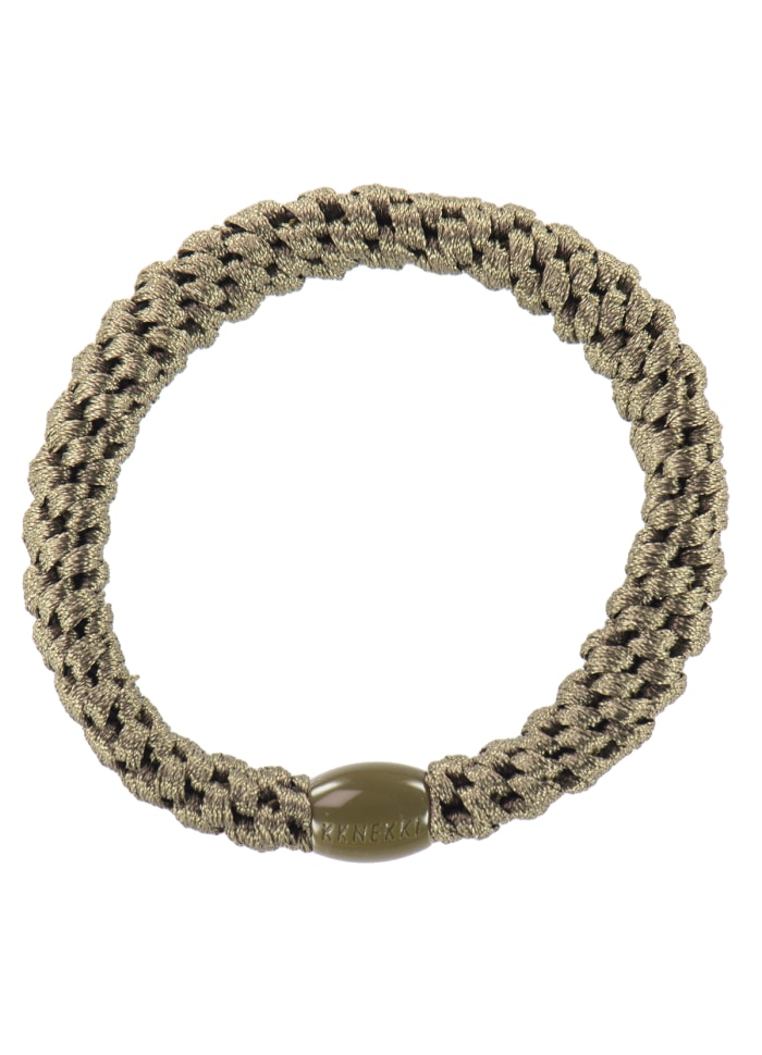 KKNEKKI Hårsnodd Armband Camo Green