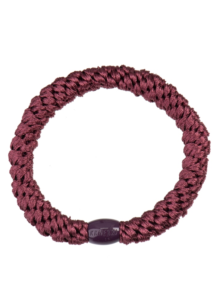 KKNEKKI Hårsnodd Armband Rosewood
