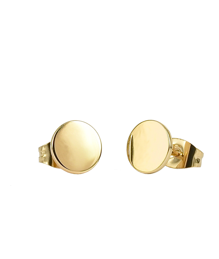 Lina Stud Earrings Gold