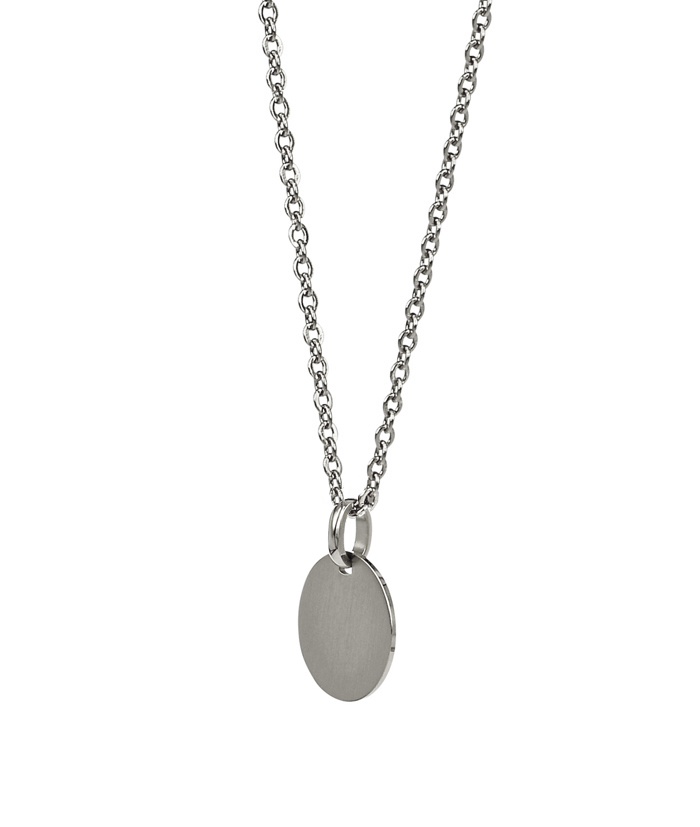 Linn Short Necklace Steel