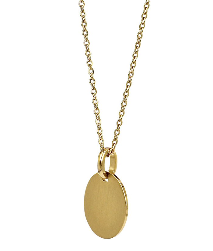 Linn Long Necklace Gold