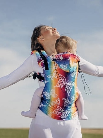 Butterfly rainbow light Baby size