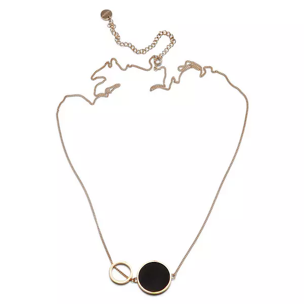 Luna Eclipse Golden Necklace