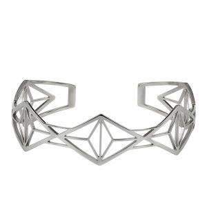 SISTA! Mia Bangle Bracelet Steel