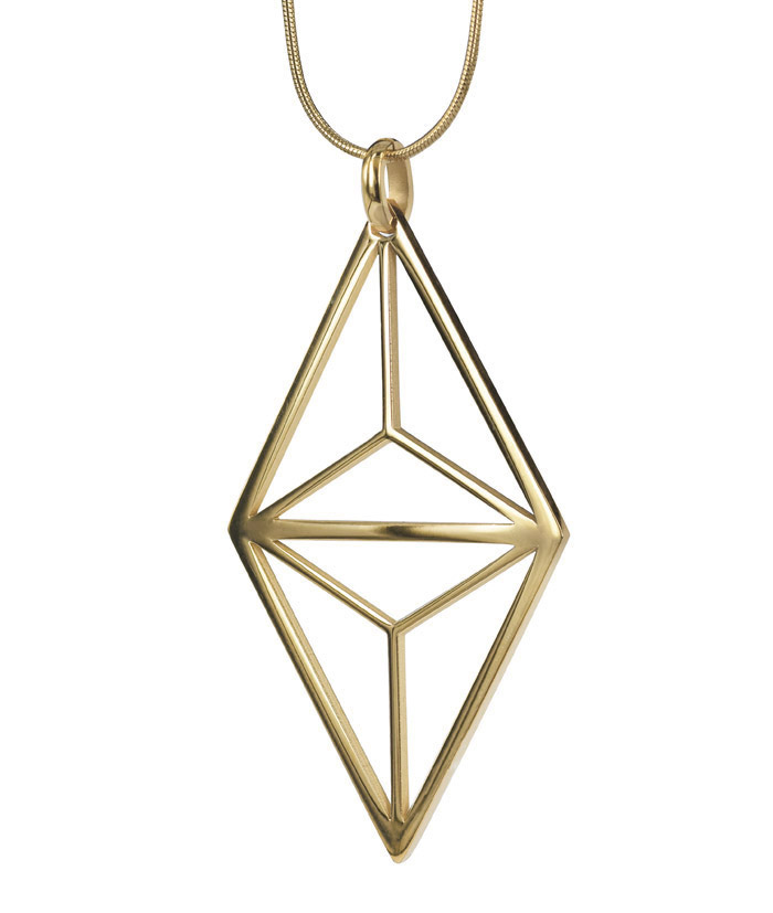 Mia Long Necklace Gold