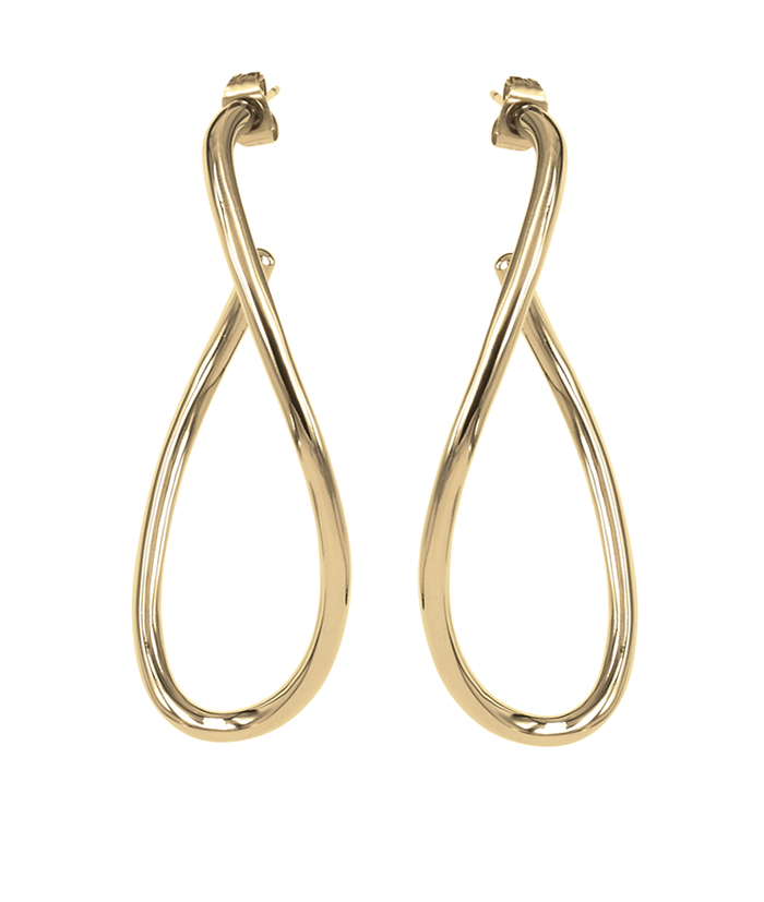 Milla Big Earrings Gold