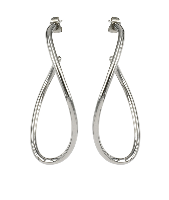 Milla Big Earrings Steel