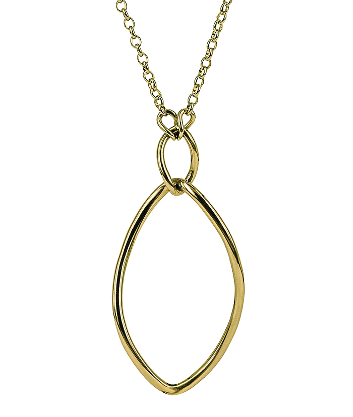 Milla Long Necklace Gold