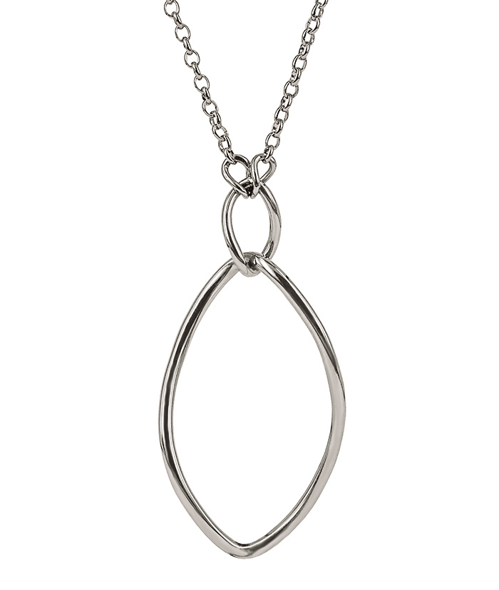 Milla Long Necklace Steel