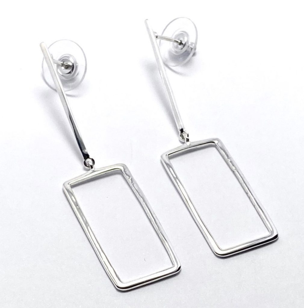 Twin Sister Örhängen Silver