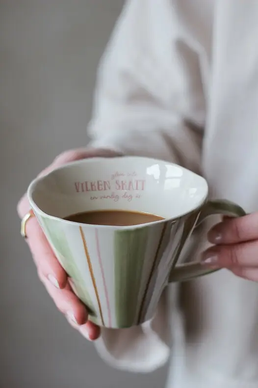Majas Mugg Glöm inte vilken skatt en vanlig vardag är