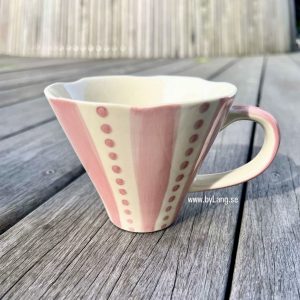 Majas Mugg Rosa Bandet Pink Awareness