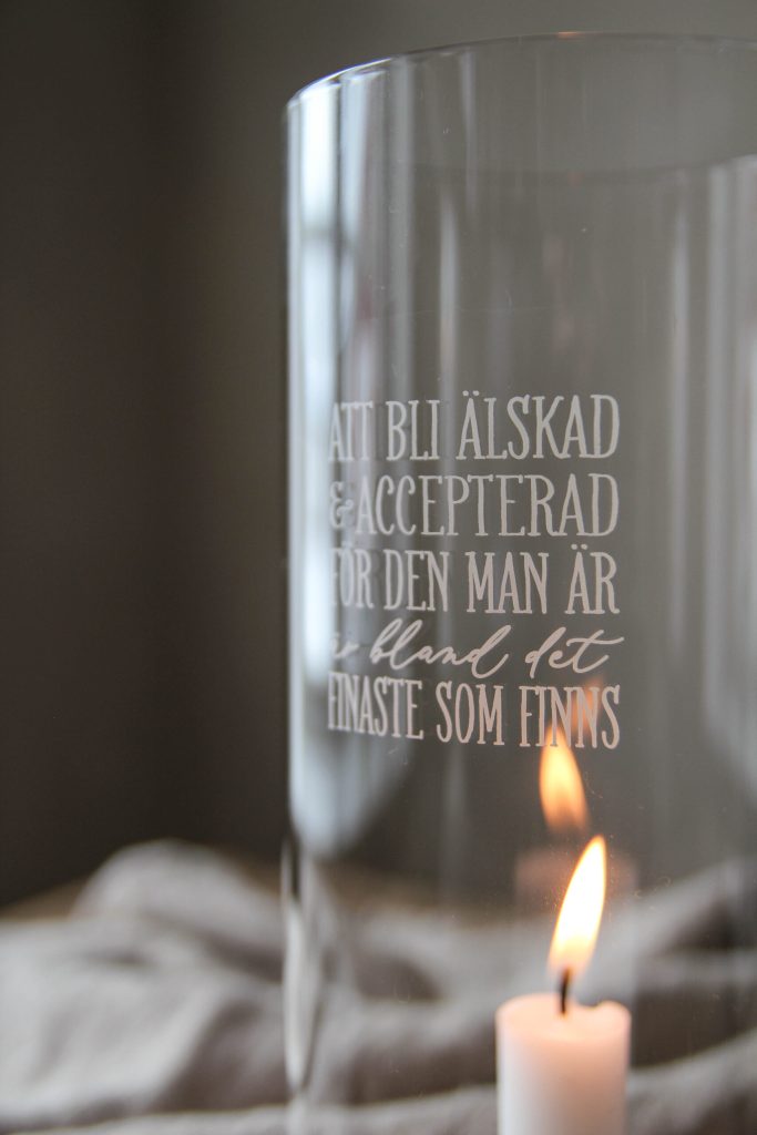 Lykta Att bli älskad & accepterad